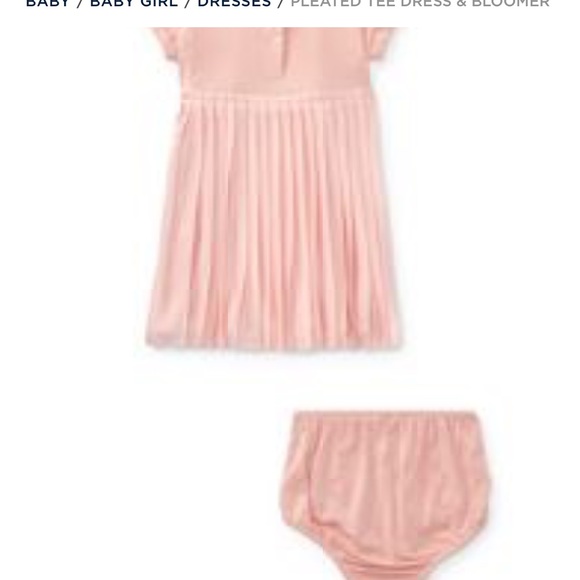 PLEATED TEE DRESS & BLOOMER - Picture 2 of 3